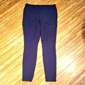 Womens Boden Navy Blue Viscose Stretchy Pants Size 8